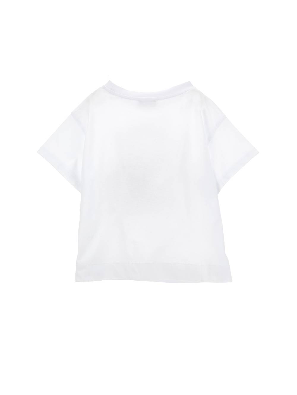 Monnalisa T-shirt jersey con strass Spedizione Gratuita