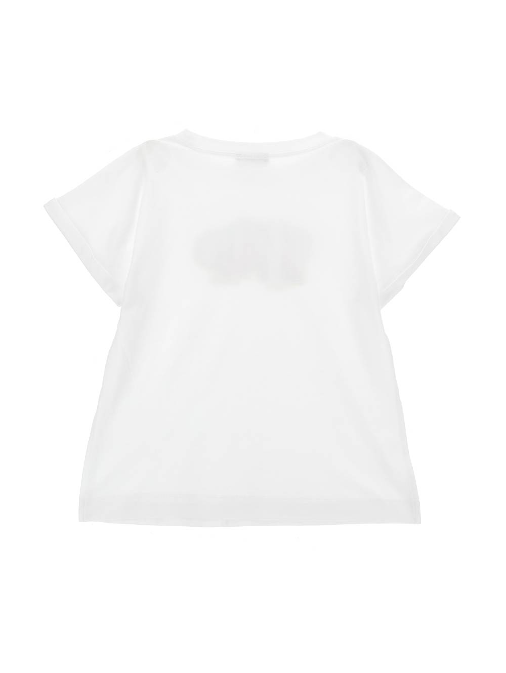 Monnalisa T-shirt jersey microborchiette Saldi