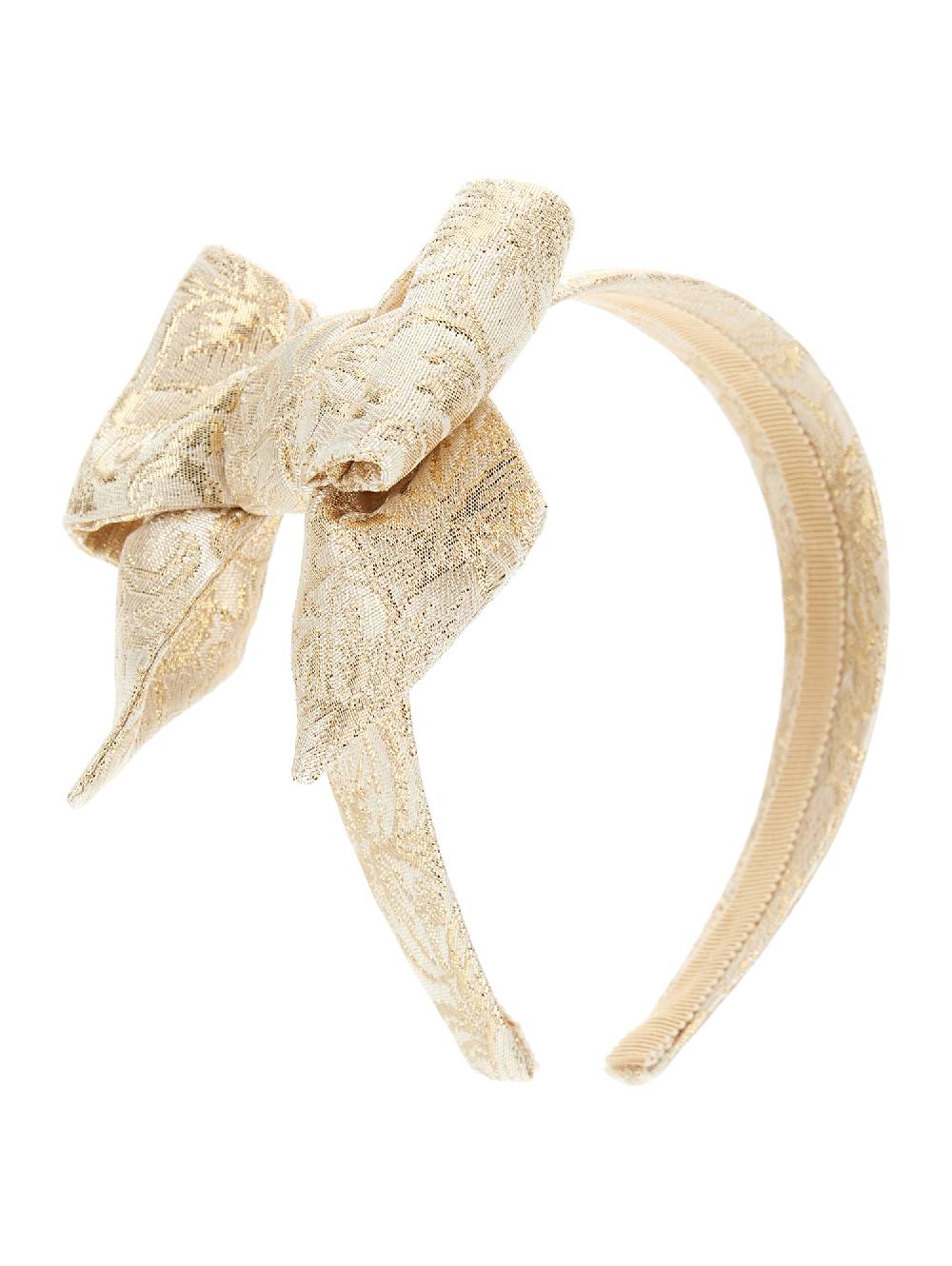 Monnalisa Cerchietto broccato lurex Nuova