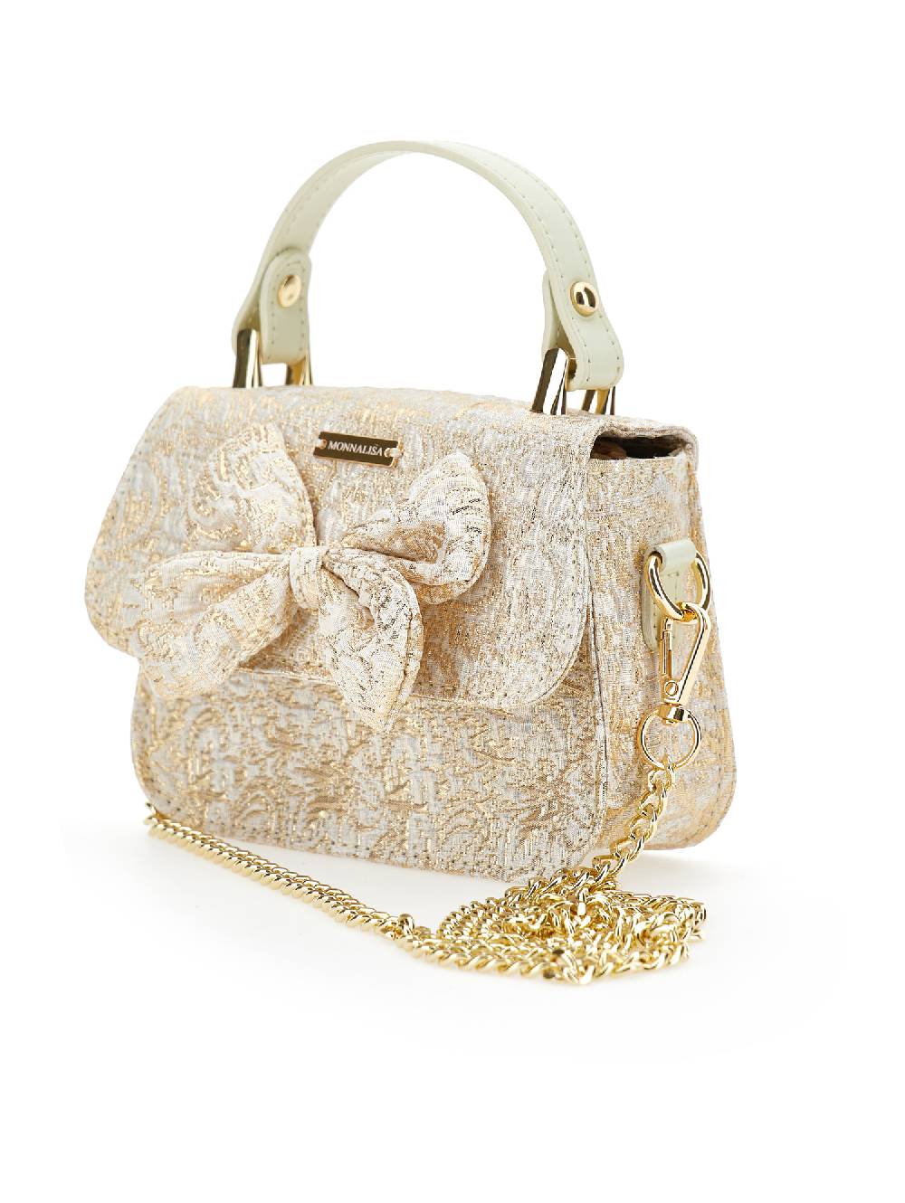 Monnalisa Borsetta broccato lurex Moda