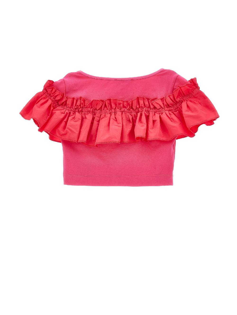 Monnalisa Top cotone con rouches Offerta Pasqua