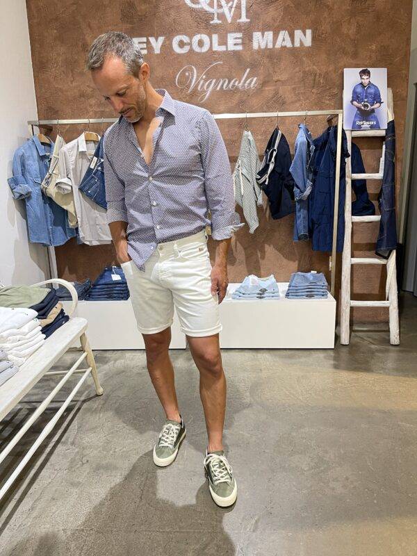 JCM Jey Coleman Camicia uomo slim fit fantasy Luca Argentieri Spedizione Gratuita