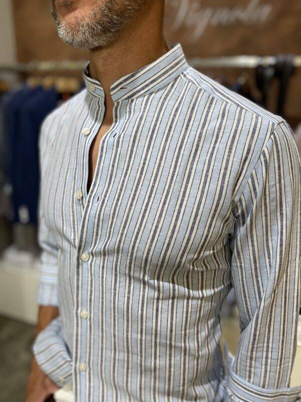 JCM Jey Coleman Camicia uomo estiva lino Luca Argentieri ACQUISTA ORA