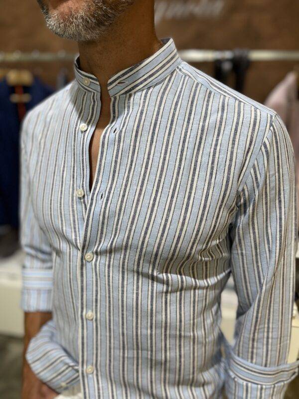 JCM Jey Coleman Camicia uomo estiva lino Luca Argentieri ACQUISTA ORA