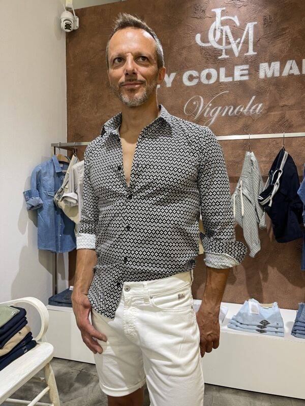 JCM Jey Coleman Camicia uomo fantasia Adb Acquista Ora