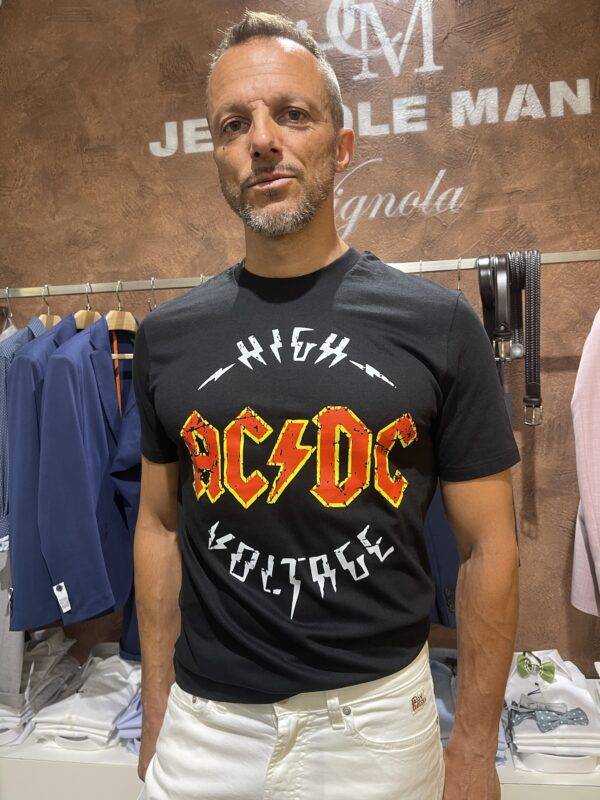 JCM Jey Coleman T-shirt uomo estiva con stampa Presa