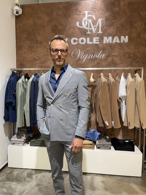 JCM Jey Coleman Giacca uomo elegante doppiopetto Exibit Hotsell