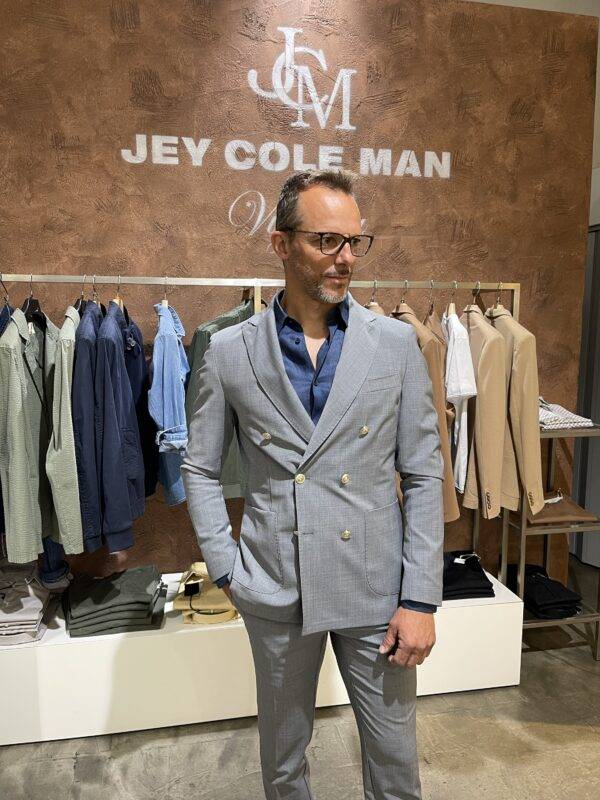 JCM Jey Coleman Giacca uomo elegante doppiopetto Exibit Hotsell