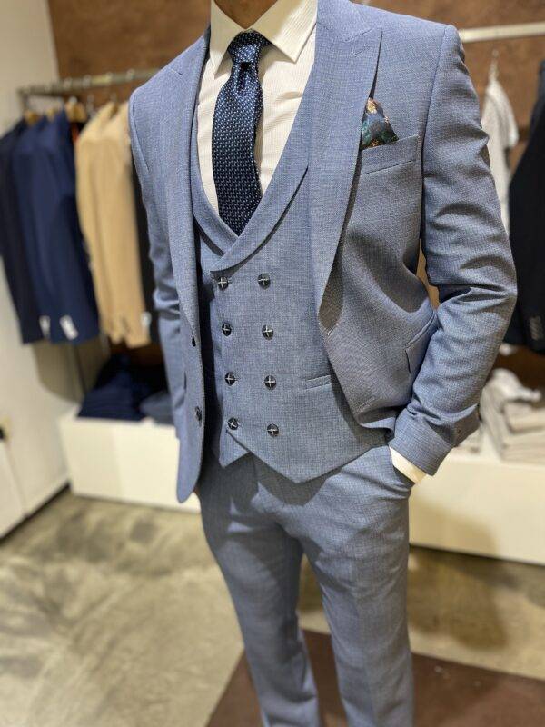 JCM Jey Coleman Abito uomo elegante con giacca gilet e pantalone Piero Giachi Saldi Di Fabbrica