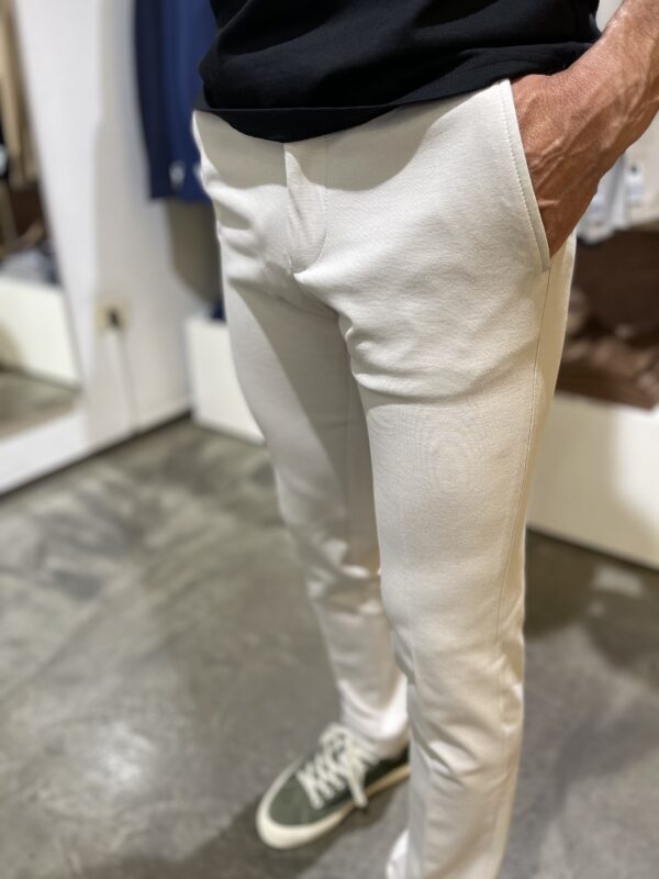 JCM Jey Coleman Pantalone uomo in tessuto punto milano Exibit In Saldo