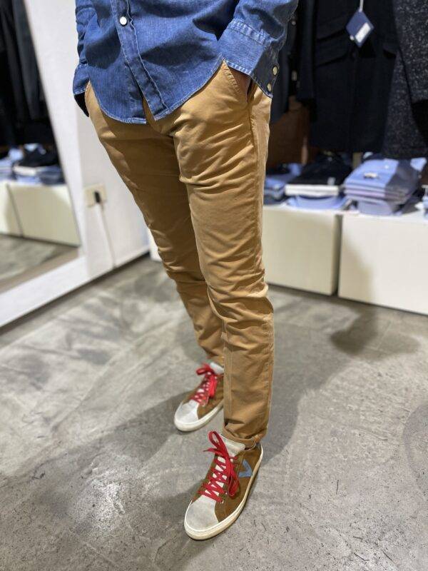 JCM Jey Coleman Pantalone uomo casual in gabardina Roy Roger’s Italia