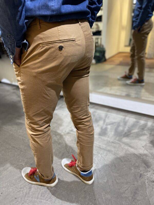 JCM Jey Coleman Pantalone uomo casual in gabardina Roy Roger’s Italia