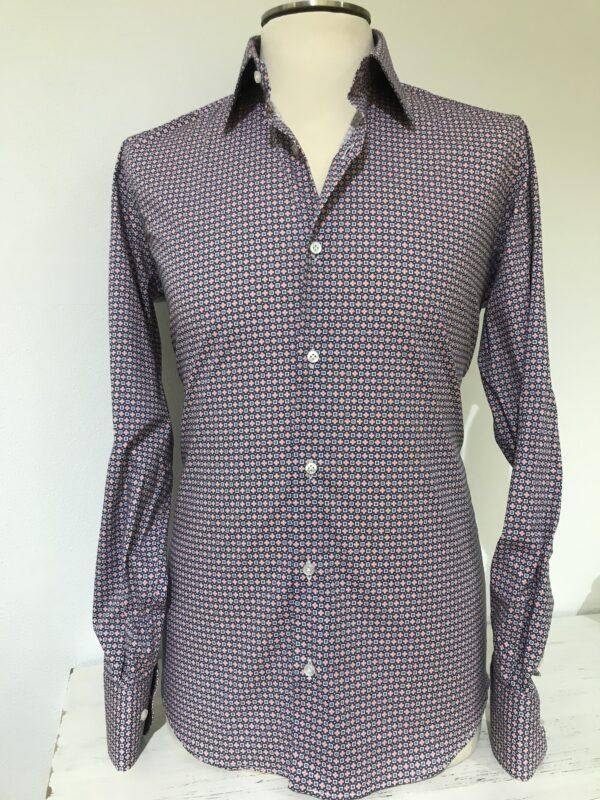 JCM Jey Coleman Camicia uomo microfantasia slim Fit Offerta