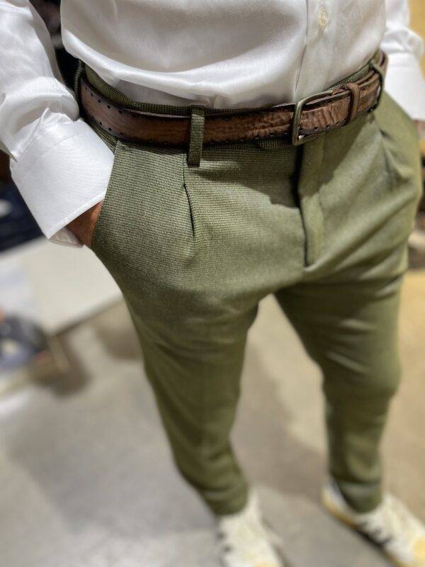 JCM Jey Coleman Pantalone uomo microfantasia Exibit Outlet