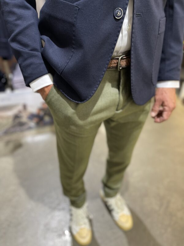 JCM Jey Coleman Pantalone uomo microfantasia Exibit Outlet