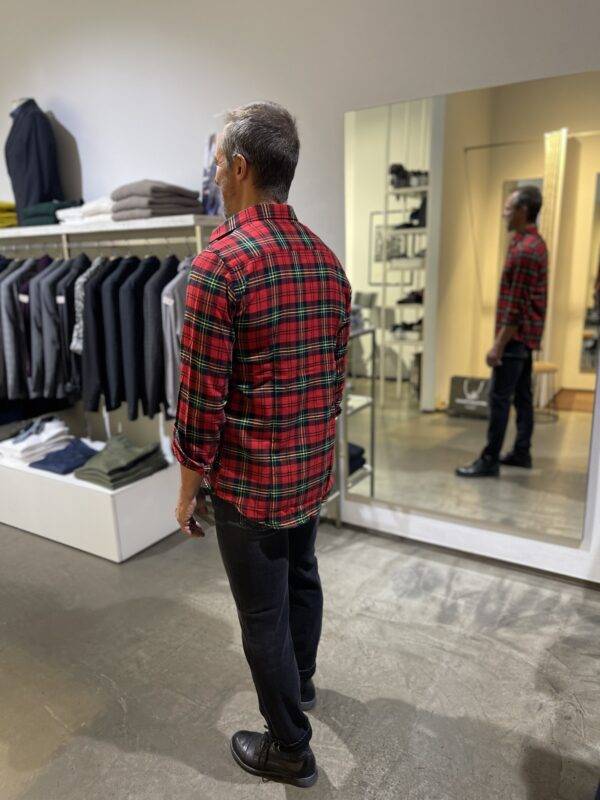 JCM Jey Coleman Camicia uomo in cotone flanellato, Di Biasi Saldi