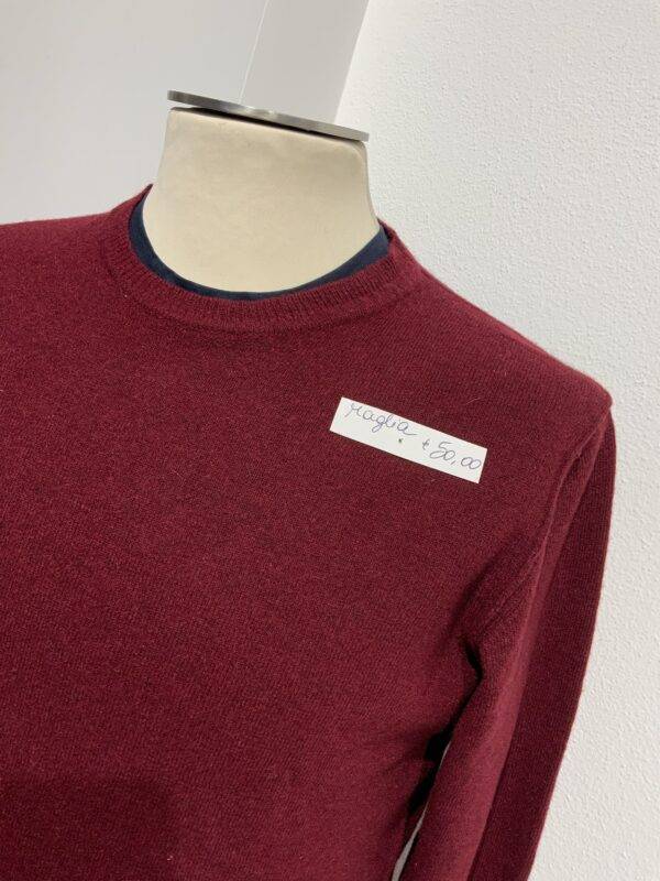 JCM Jey Coleman Maglia uomo misto lana con rotture Vendite Flash
