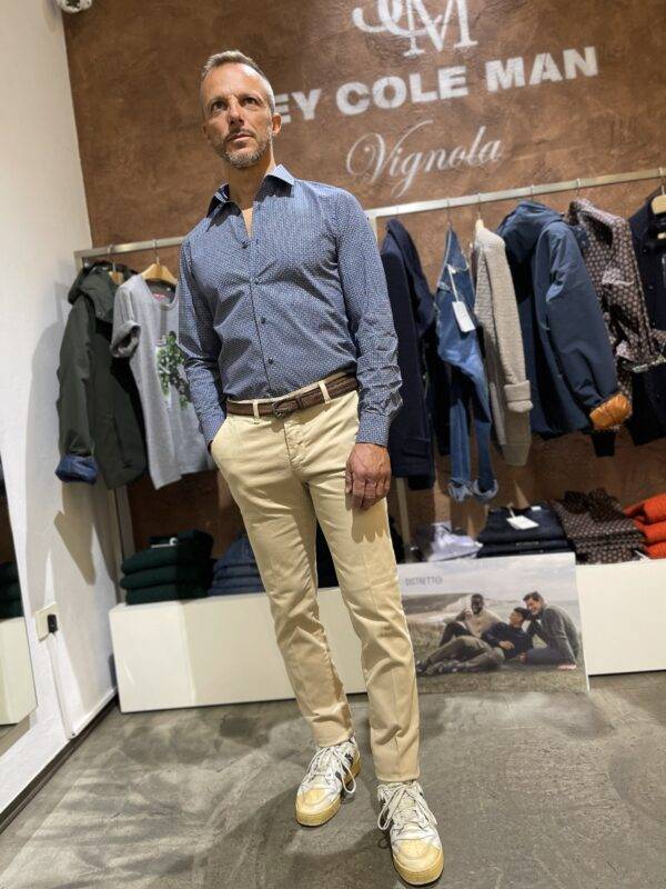 JCM Jey Coleman Camicia uomo fantasia Luca Argentieri In Saldo