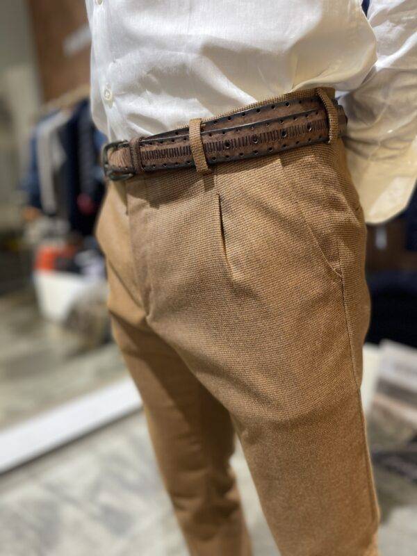 JCM Jey Coleman Pantaloni uomo microfantasia Exibit Nuova
