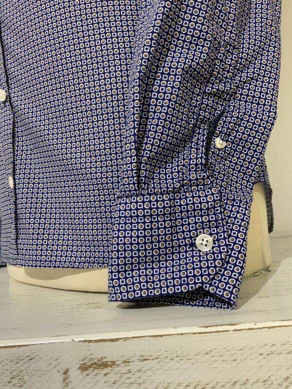 JCM Jey Coleman Camicia uomo micro fantasia Nuovo