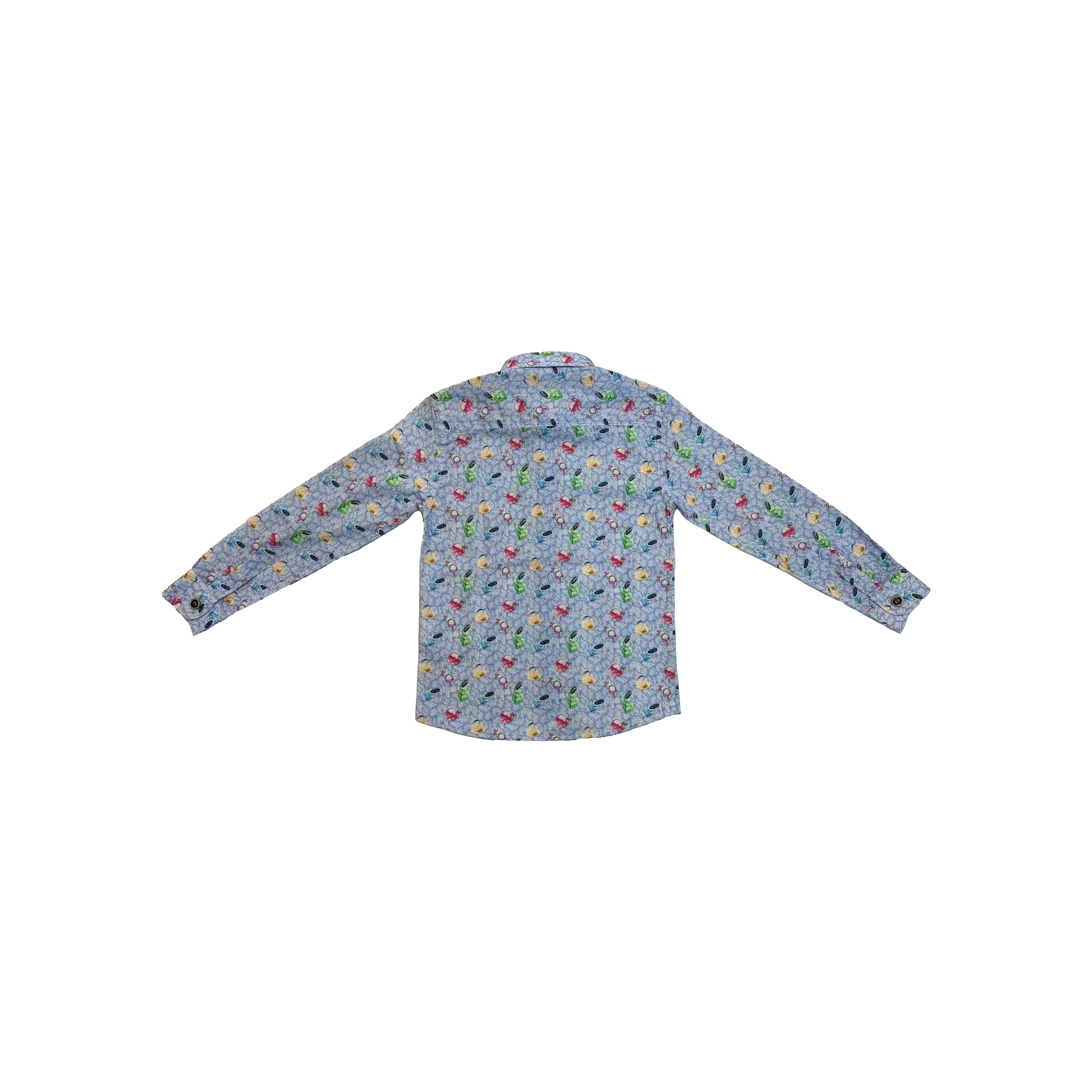 Neill Katter Camicia Tela Astratta Presa