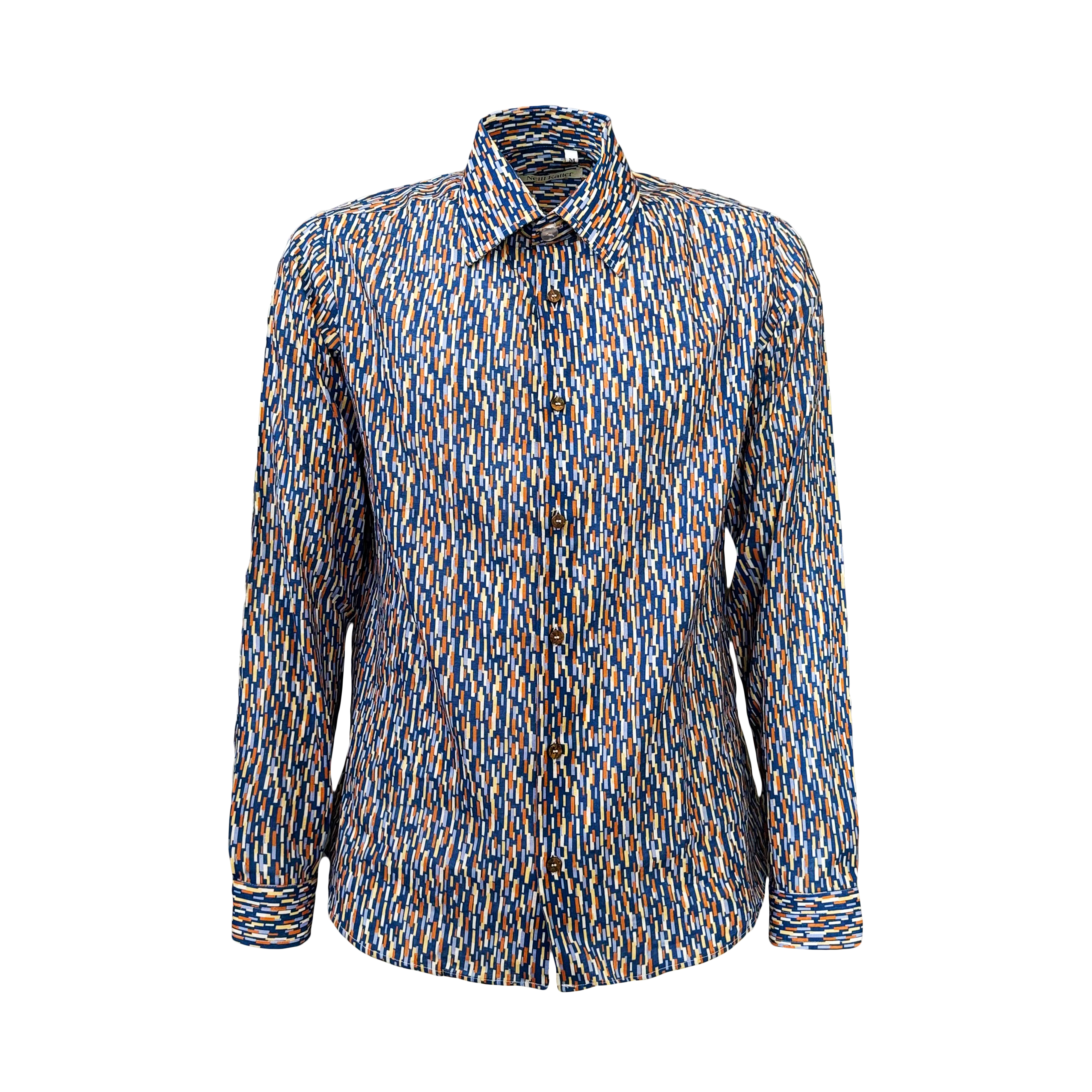 Neill Katter Camicia Righe Geometriche Sconto