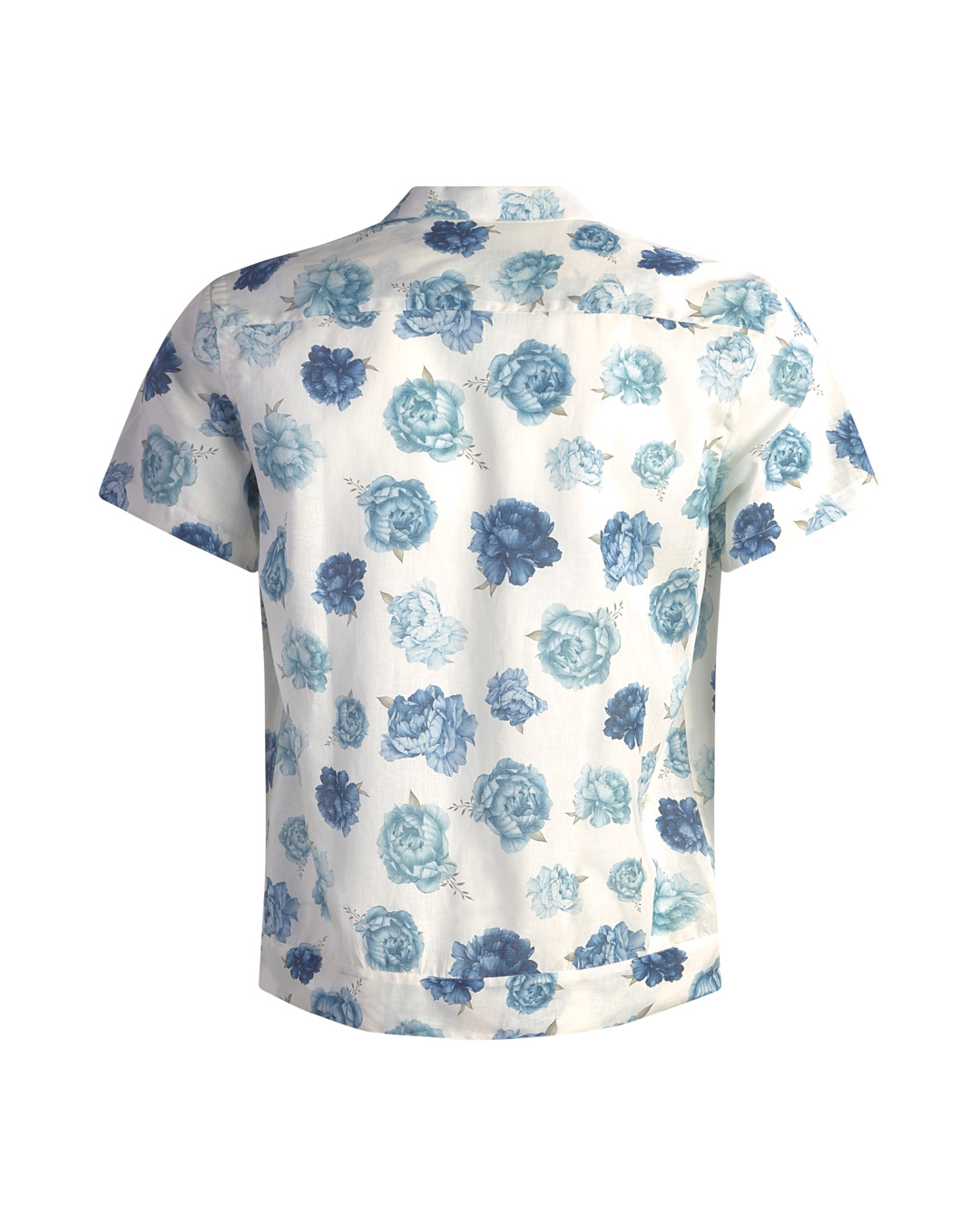Neill Katter Camicia Blue Roses Consegna Veloce