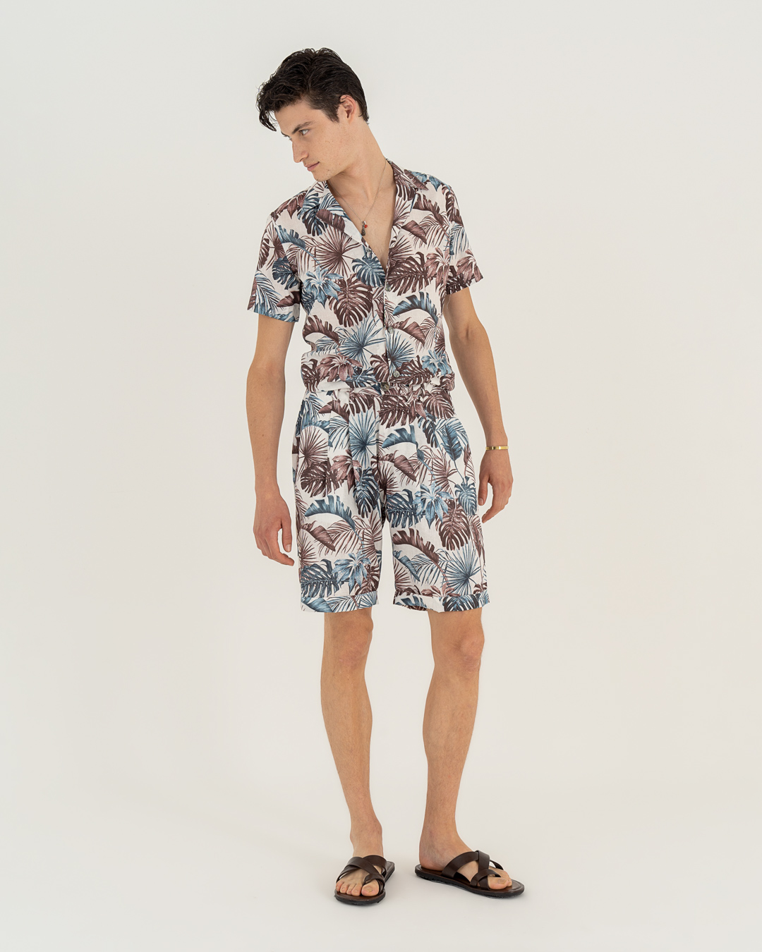 Neill Katter Camicia Foglie Estive Saldi