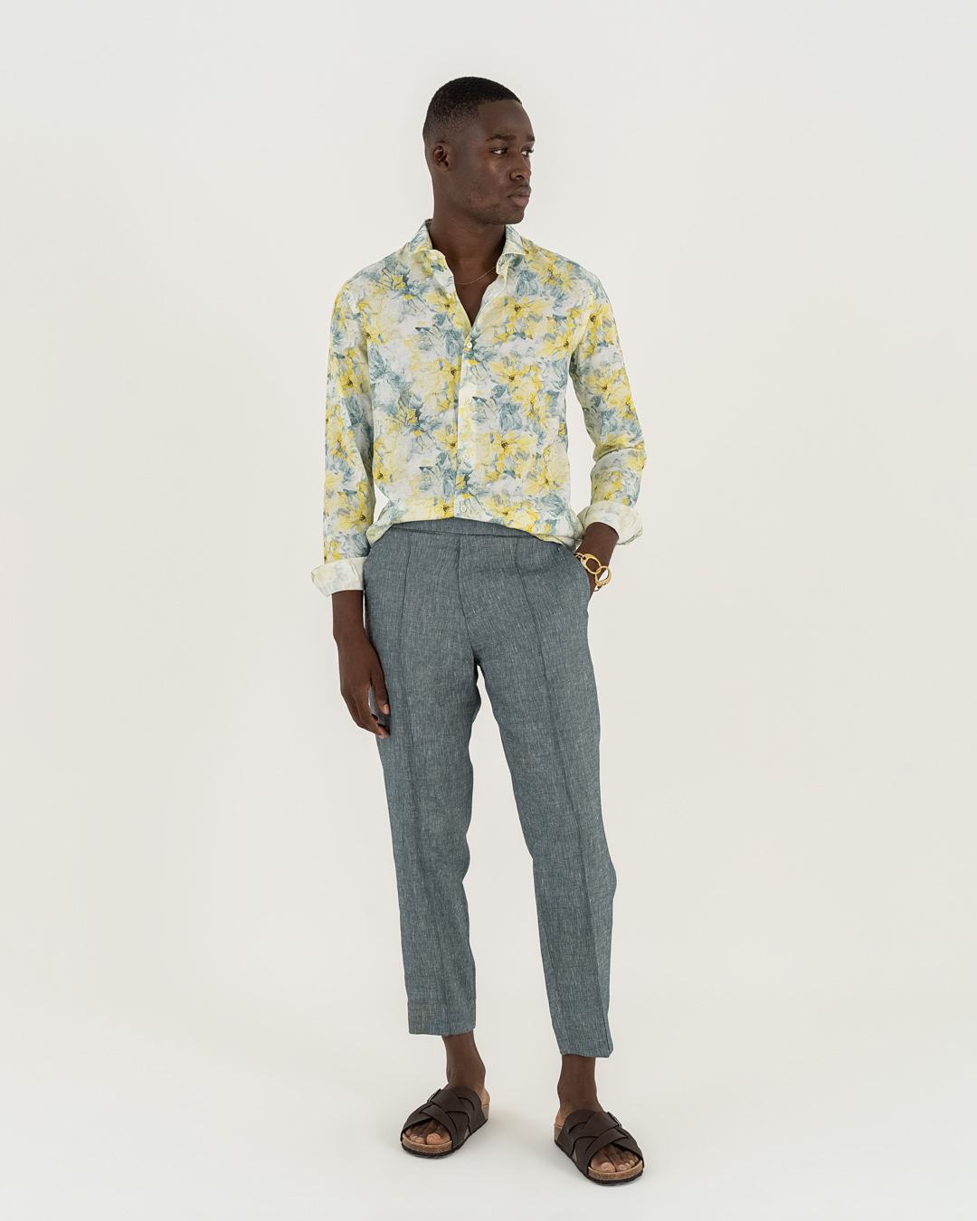 Neill Katter Camicia Petals In Linea