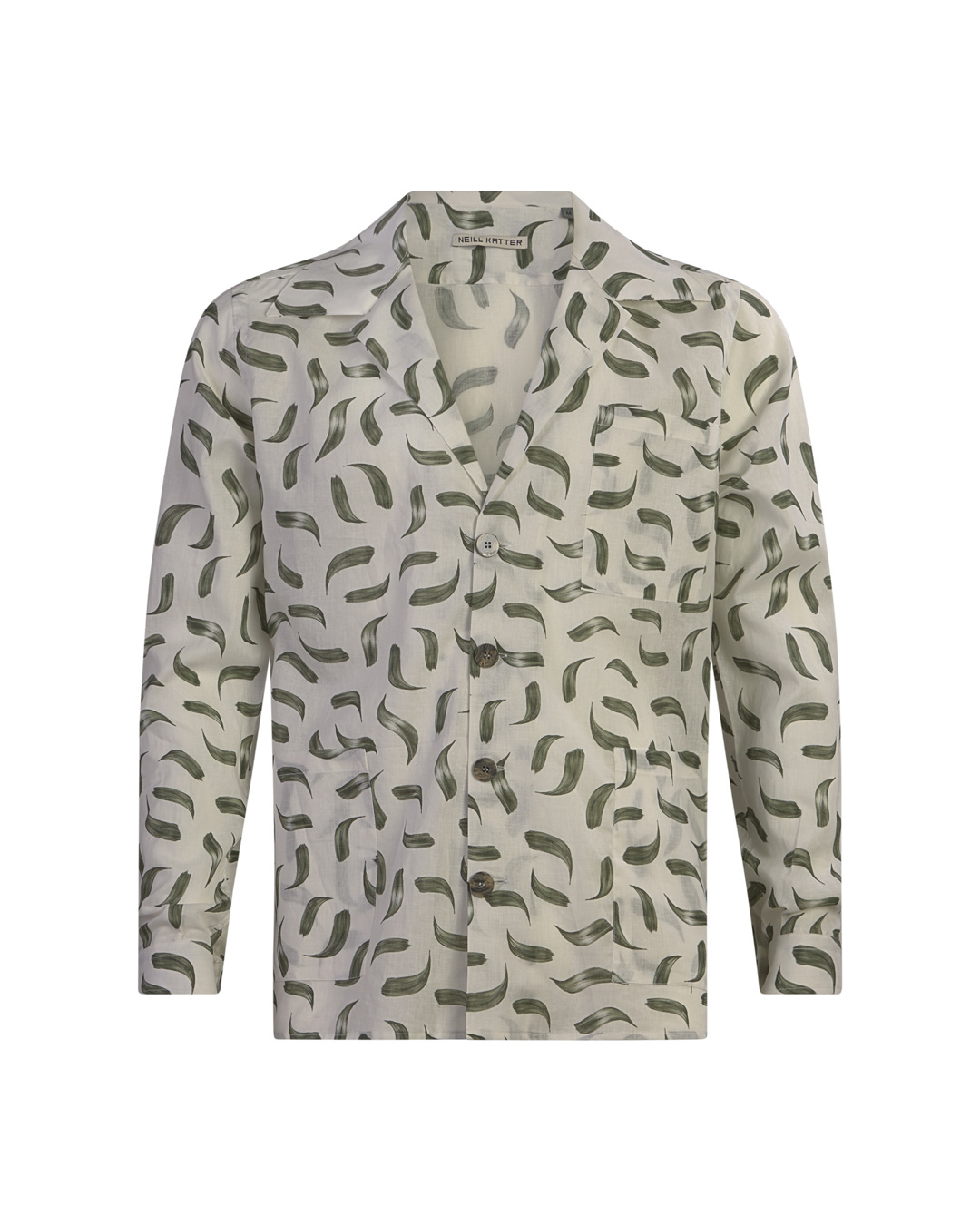 Neill Katter Giacca Camicia Brushstrokes Saldi Di Fabbrica