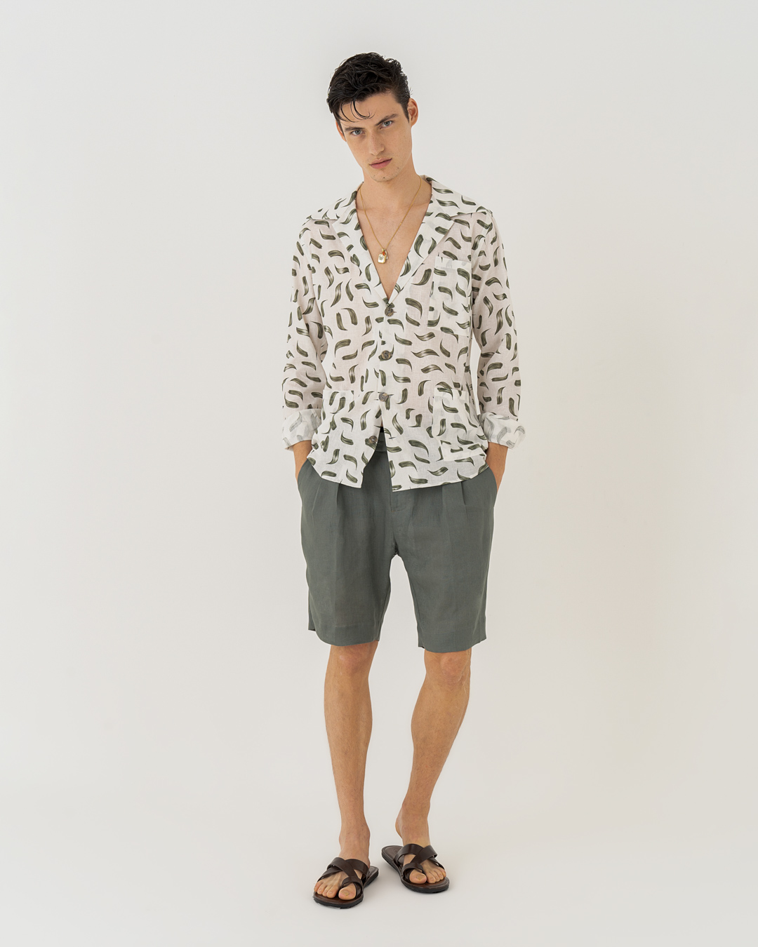 Neill Katter Giacca Camicia Brushstrokes Saldi Di Fabbrica