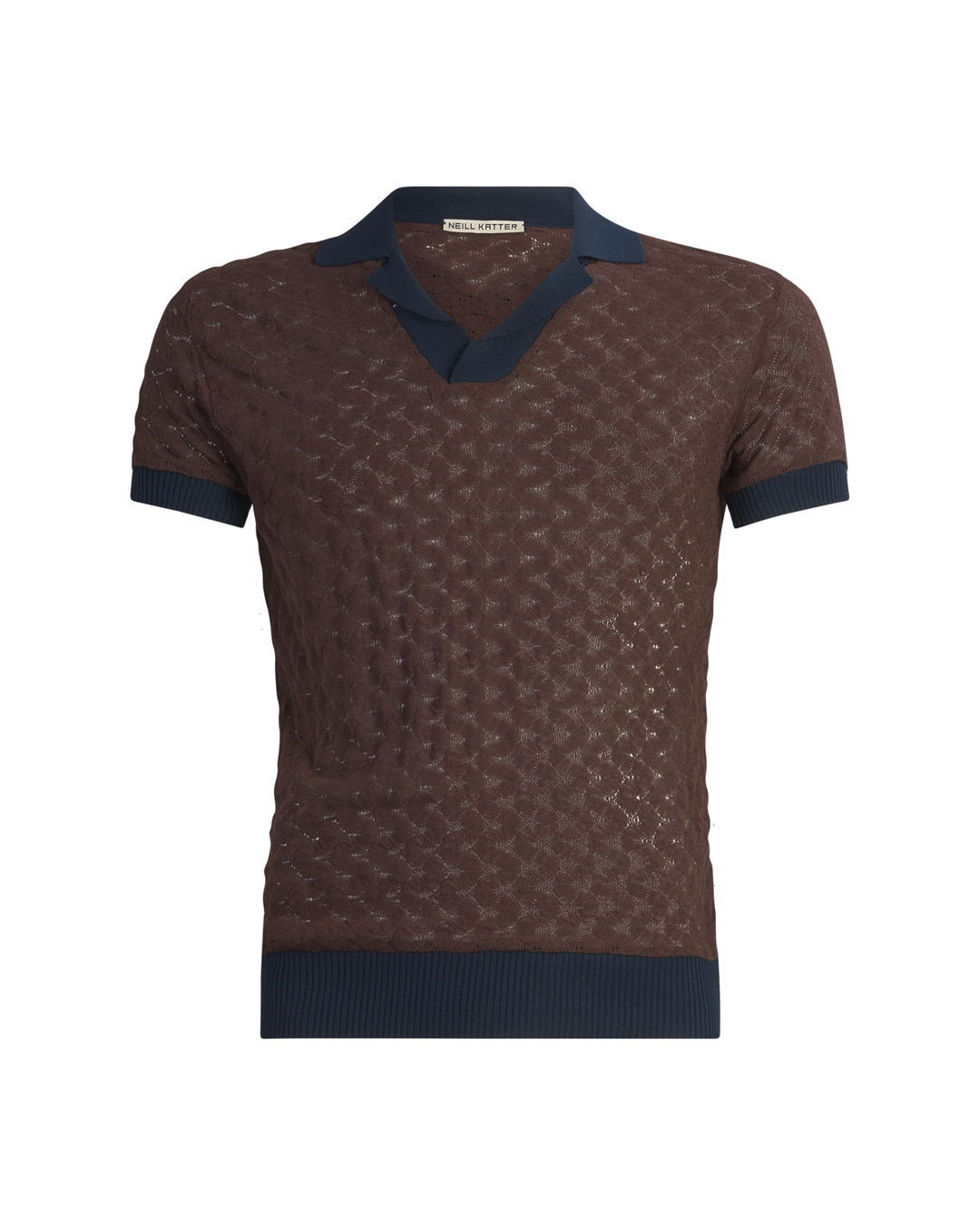 Neill Katter Polo Eleganza Ricamata Offerte giornaliere