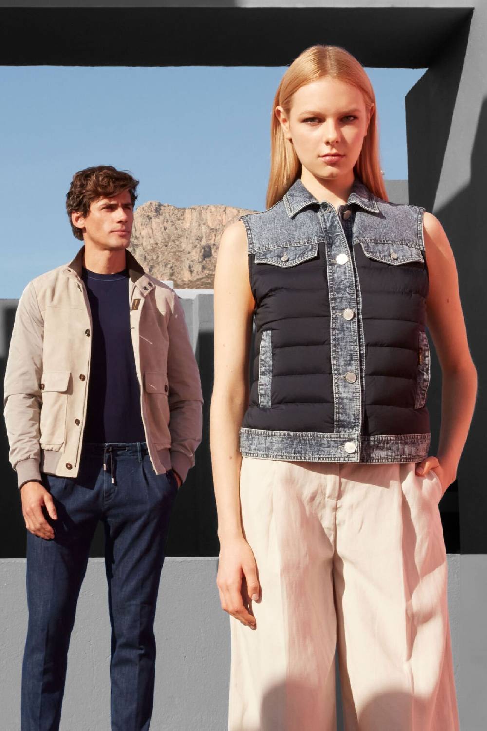Moorer Gilet PEPPER-01X DARK BLU Promozione