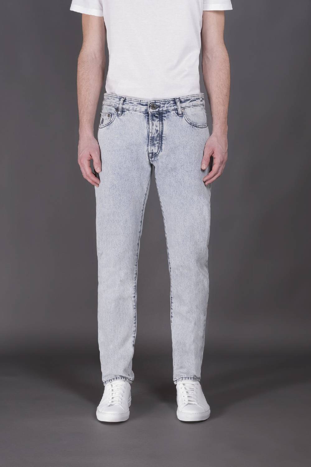 Moorer Pantaloni PAVEL-34 BLU Negozio