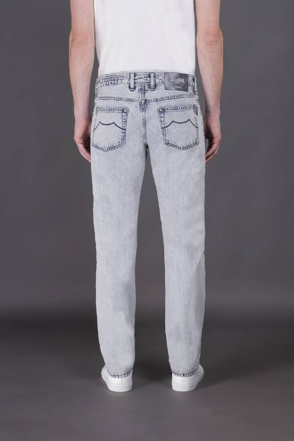 Moorer Pantaloni PAVEL-34 BLU Negozio
