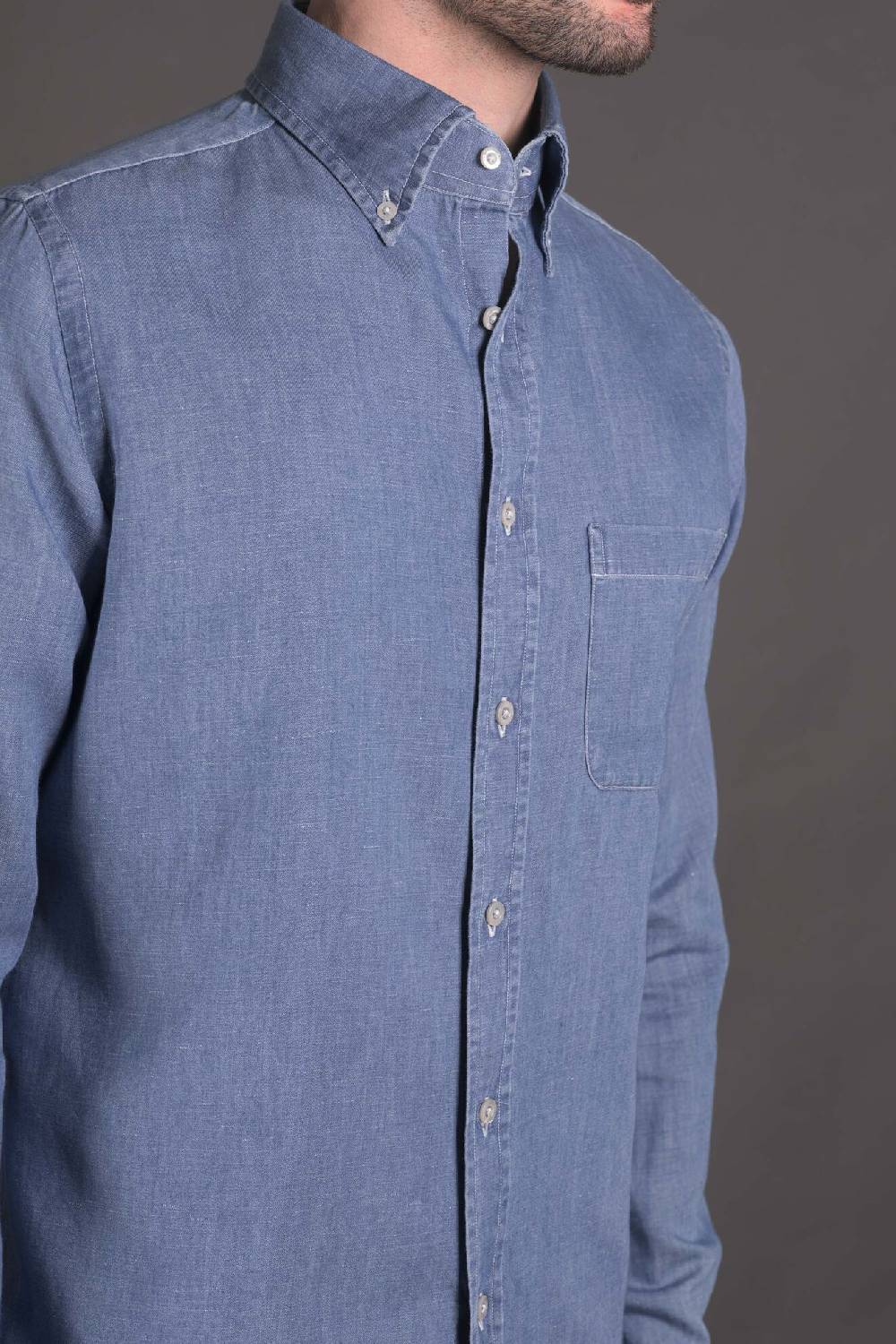 Moorer Camicie ROLF-67 BLU 2025