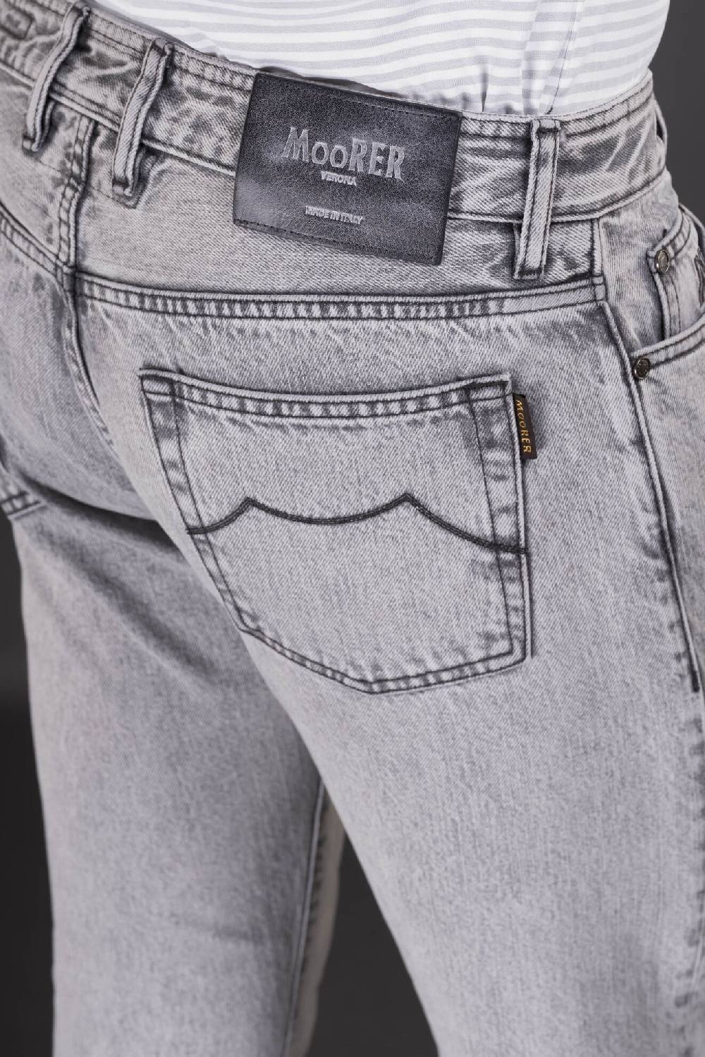 Moorer Pantaloni PAVEL-35 NERO Qualità