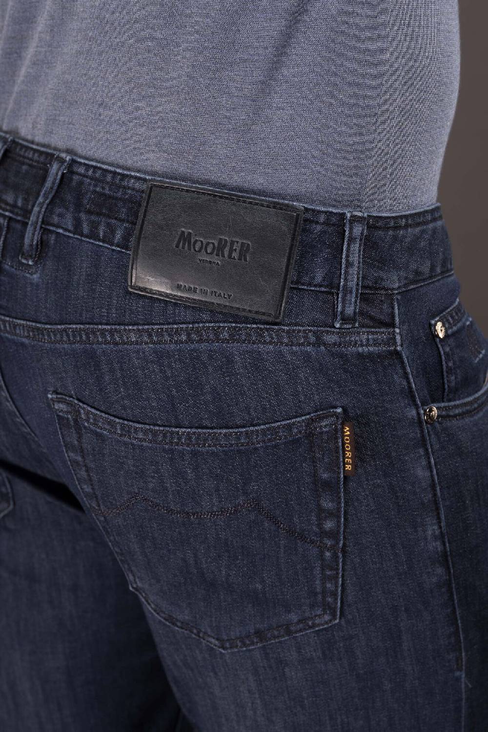 Moorer Pantaloni CREDI-75 DENIM Qualità Garantita