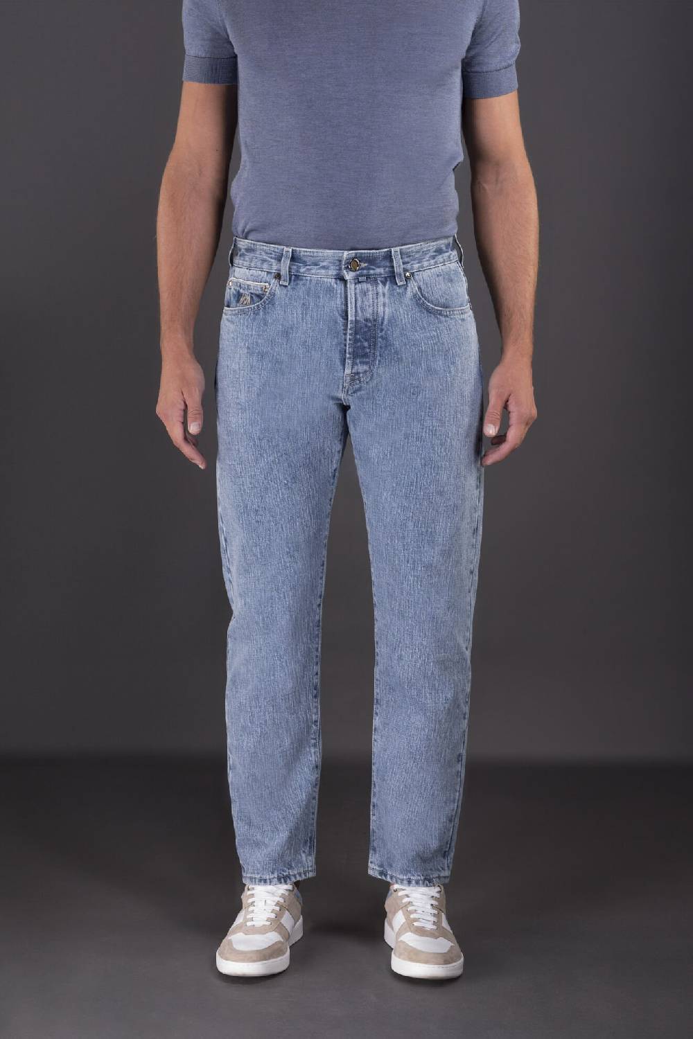 Moorer Pantaloni WOODY-10 DENIM In Saldo
