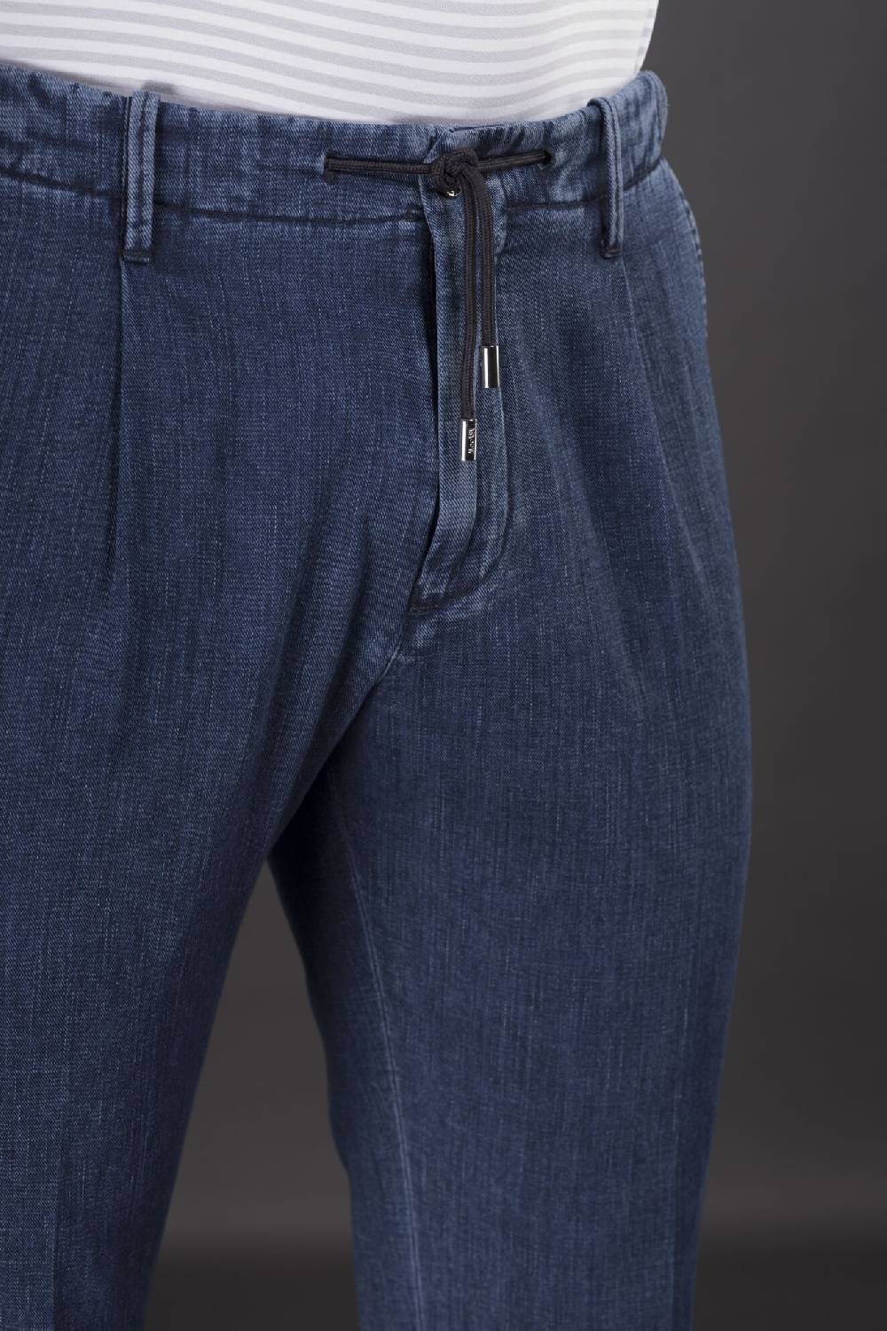 Moorer Pantaloni WILTON-32 LIGHT DENIM Sconto
