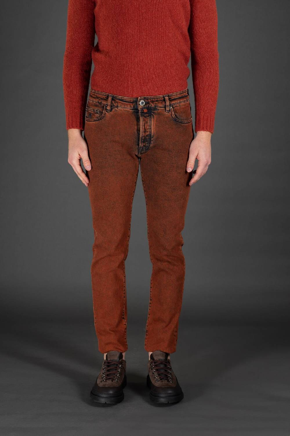 Moorer Pantaloni PAVEL-SMR Consegna Veloce