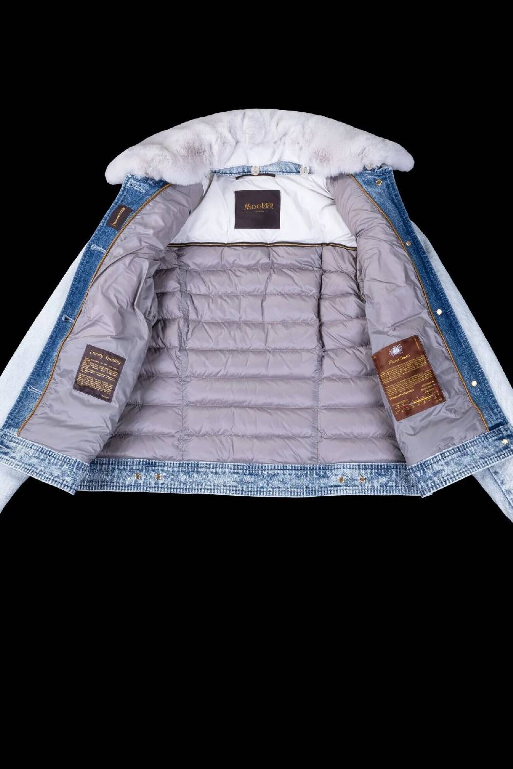 Moorer Giacche PETUNIA-FUR-104X-N Ritorno libero