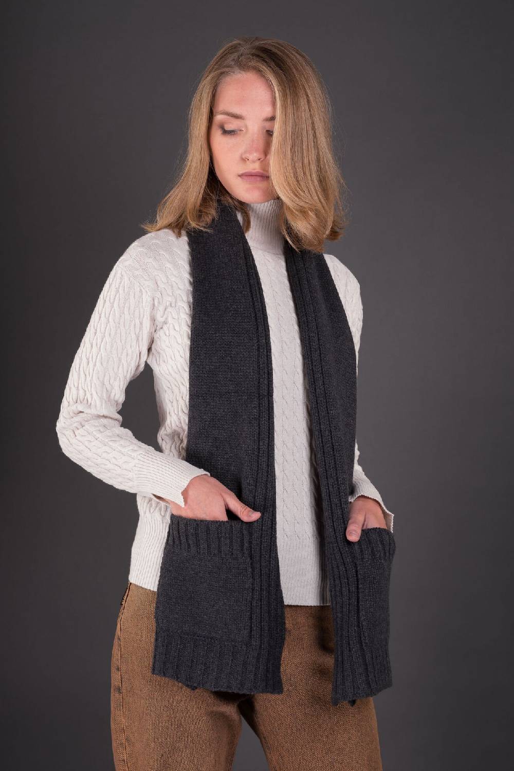 Moorer Guanti e Sciarpe SCARFPOKET-CWS Latest stili