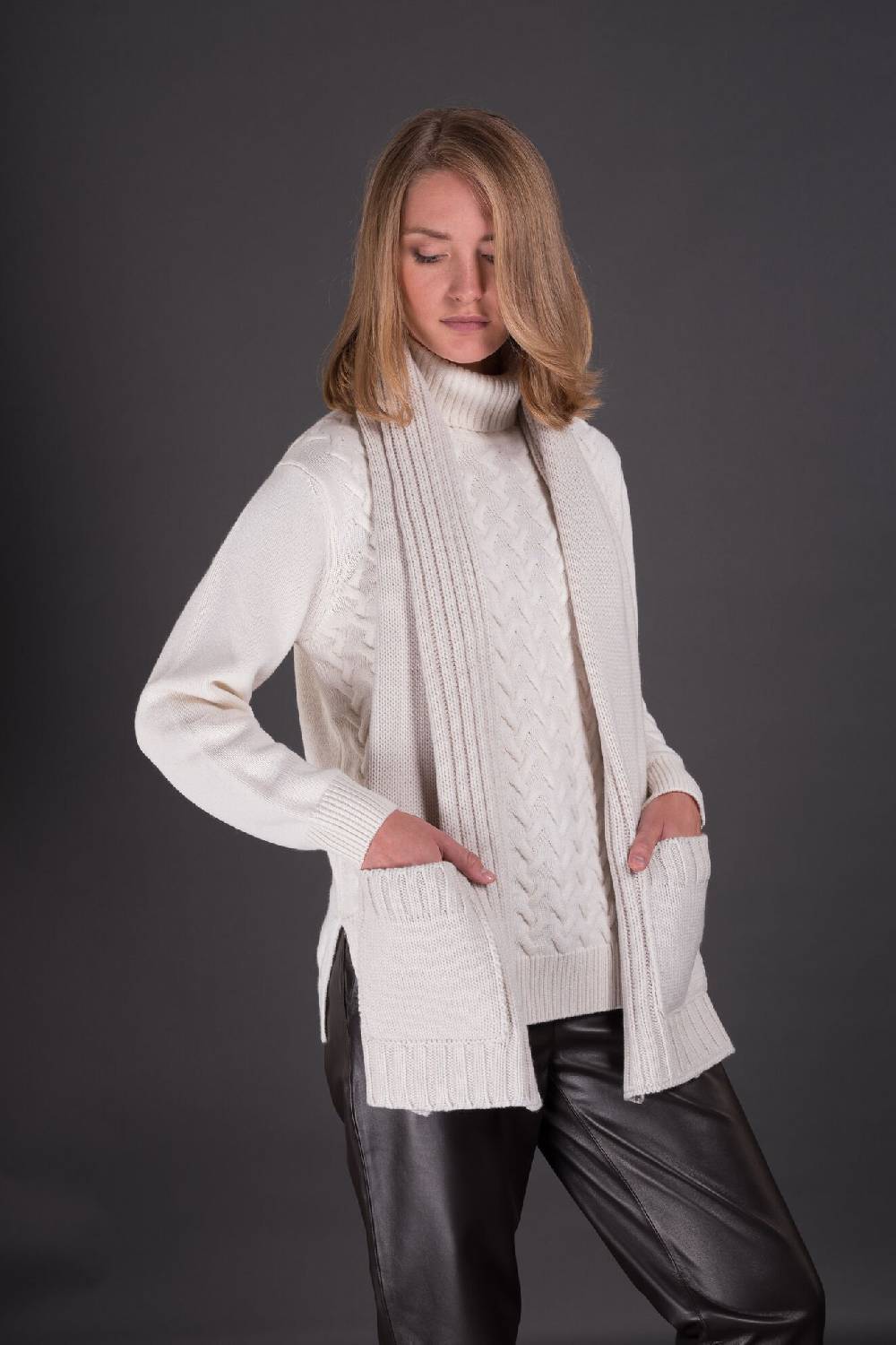 Moorer Guanti e Sciarpe SCARFPOKET-CWS Sconti questo mese