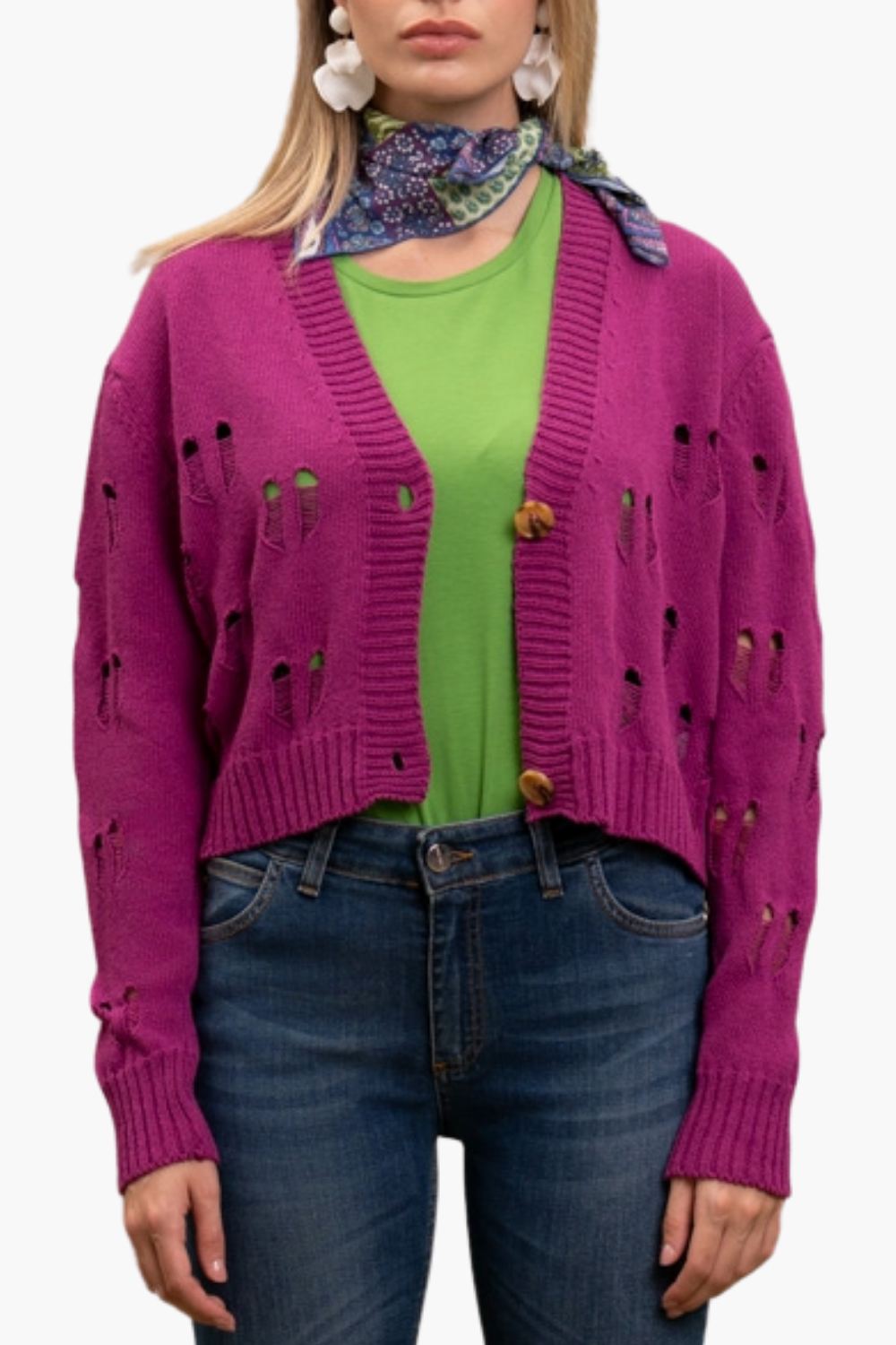 Nualy CARDIGAN CORTO Vendita Economica