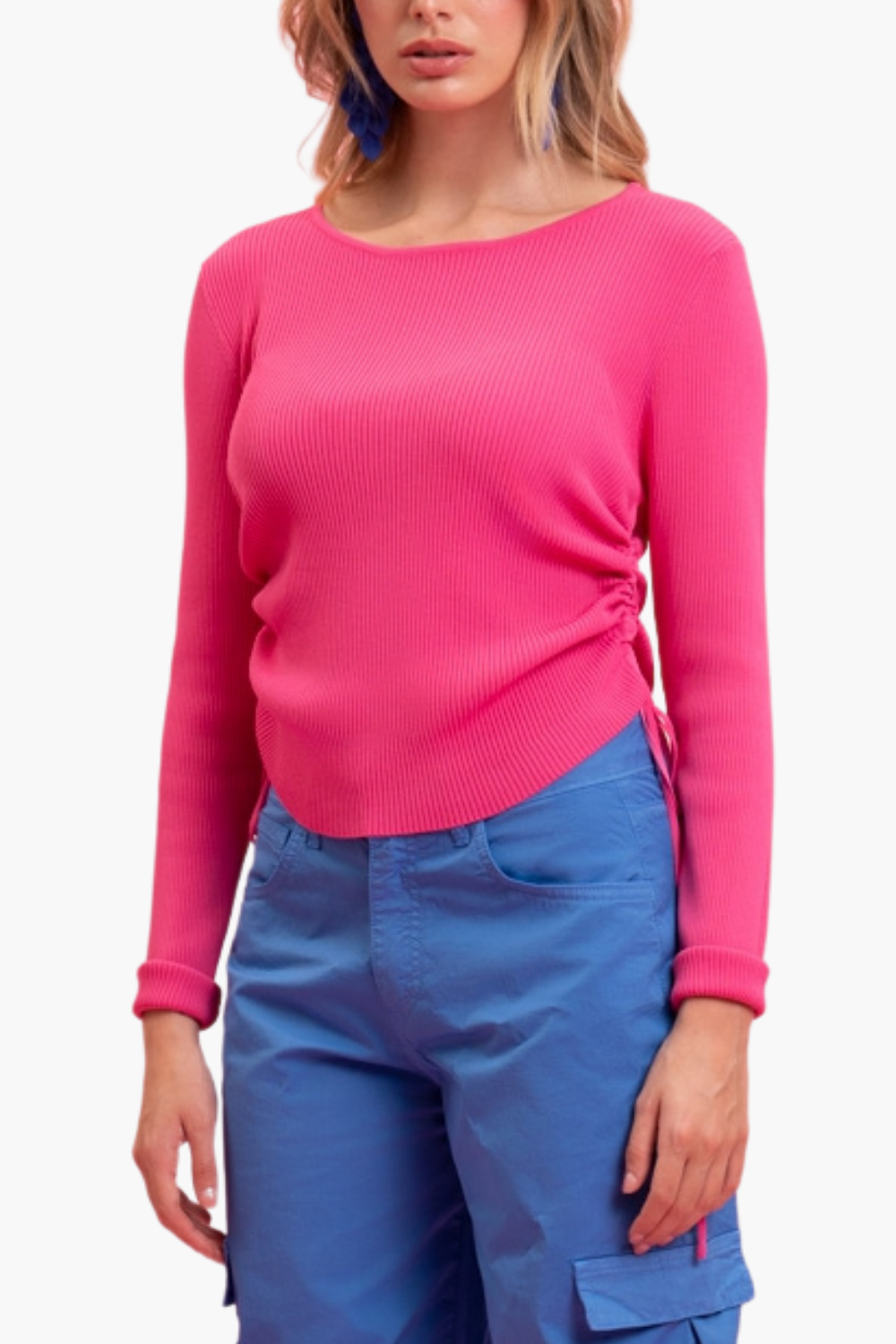 Nualy MAGLIA CON LACCETTI Nuova