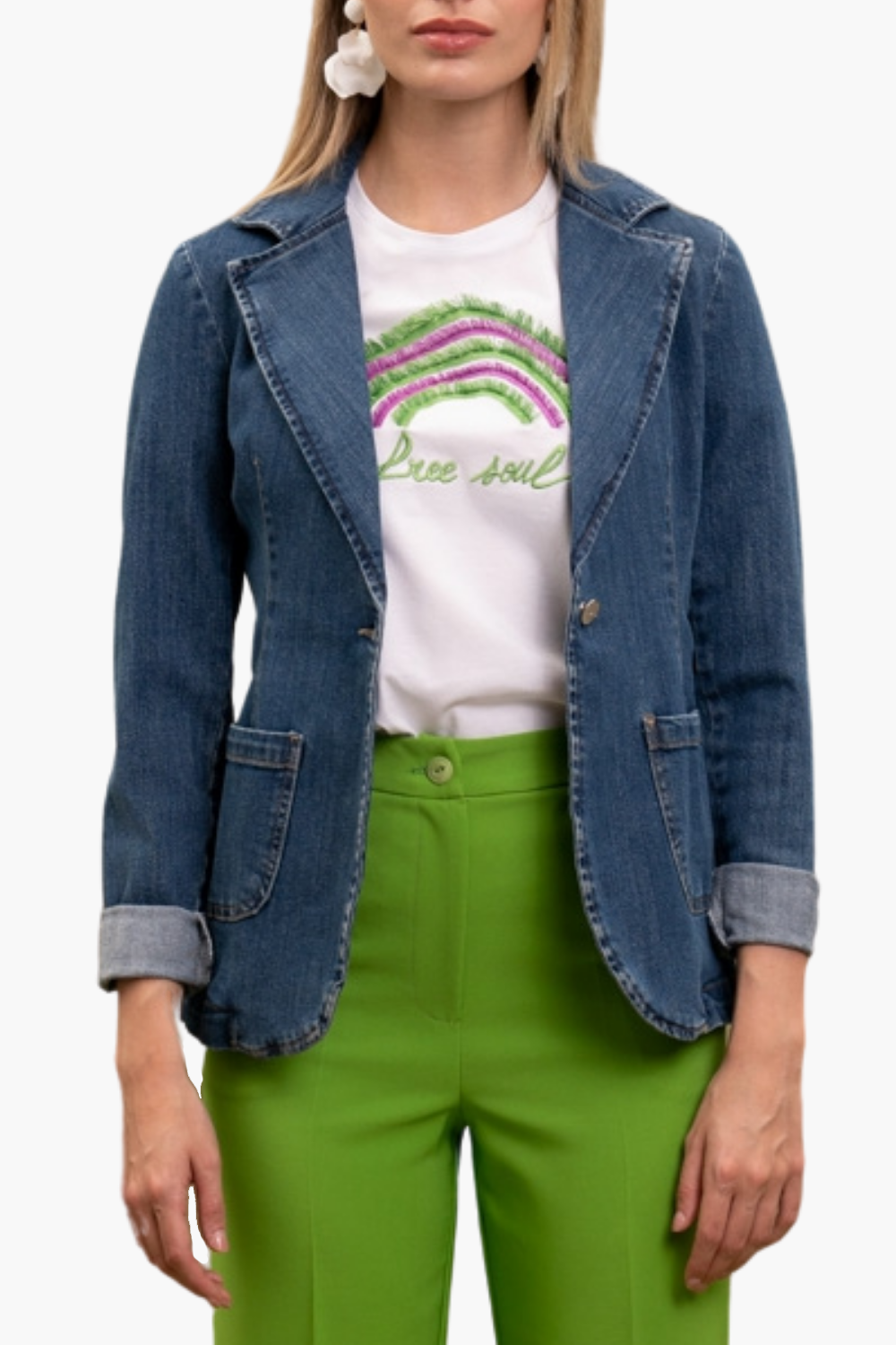 Nualy GIACCA JEANS Convenienza