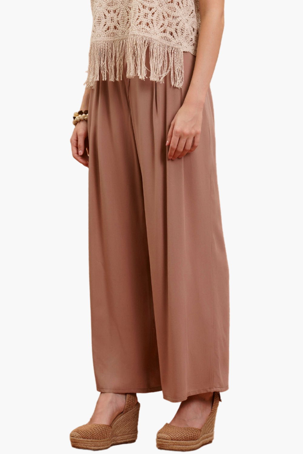 Nualy PANTALONE CON ABBOTTONATURA ASIMMETRICA Prezzo Ridotto