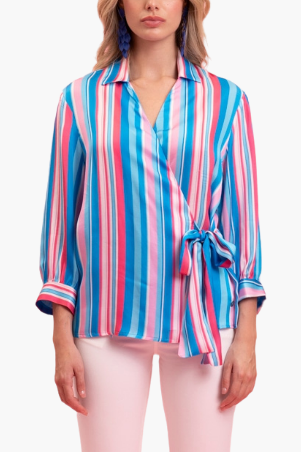 Nualy CAMICIA RIGHE Presa
