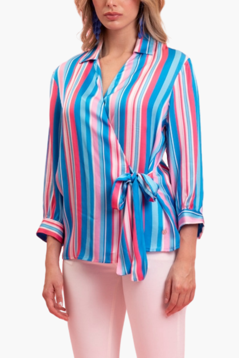 Nualy CAMICIA RIGHE Presa